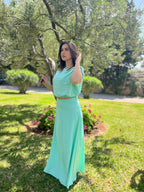 Aqua glow ensemble