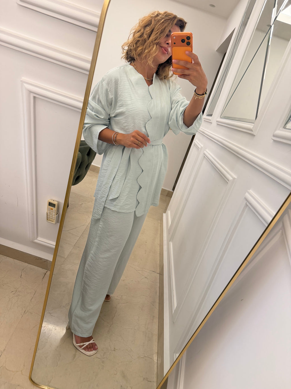 Pastel set-mint