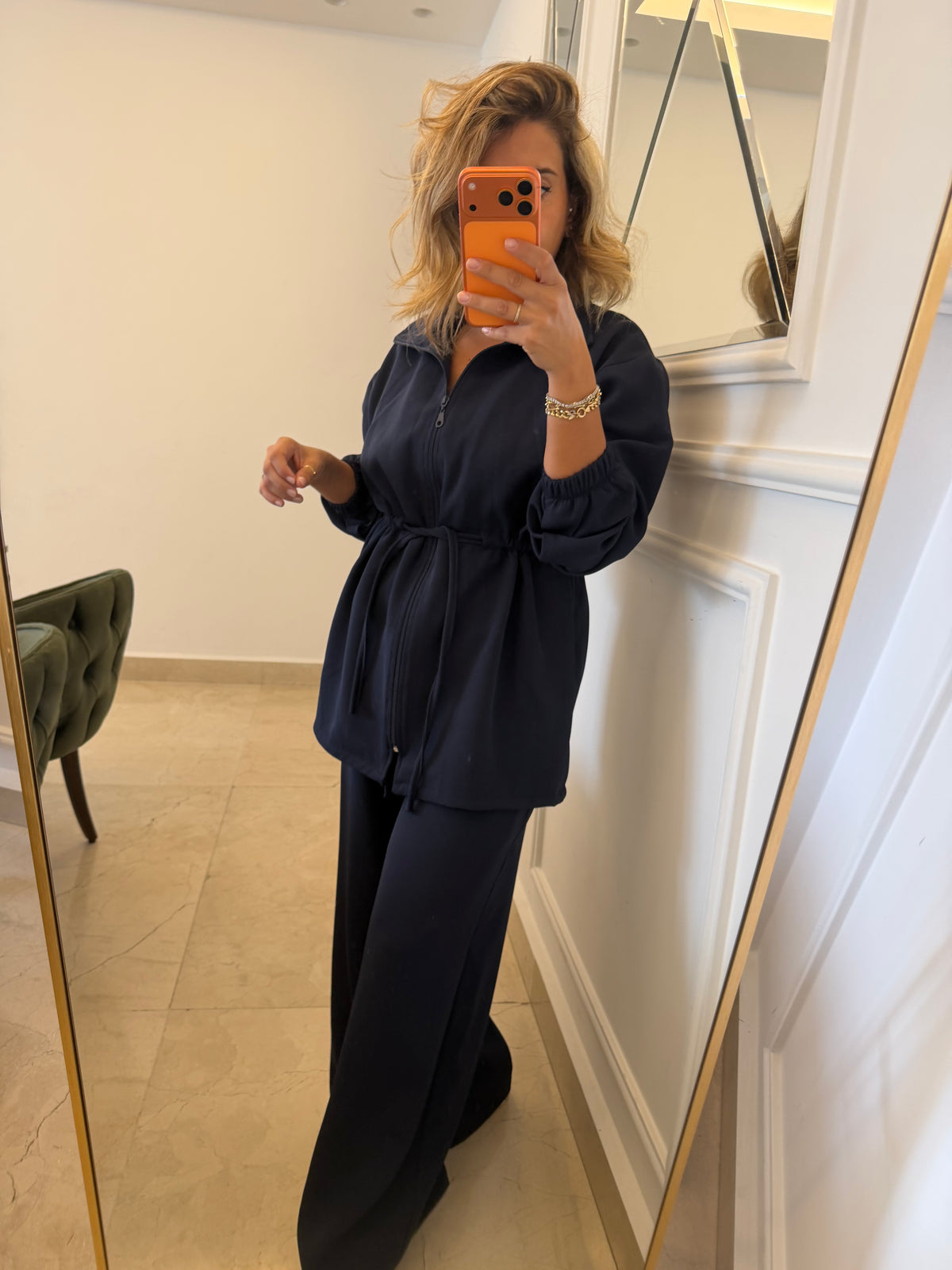 Navy blue set