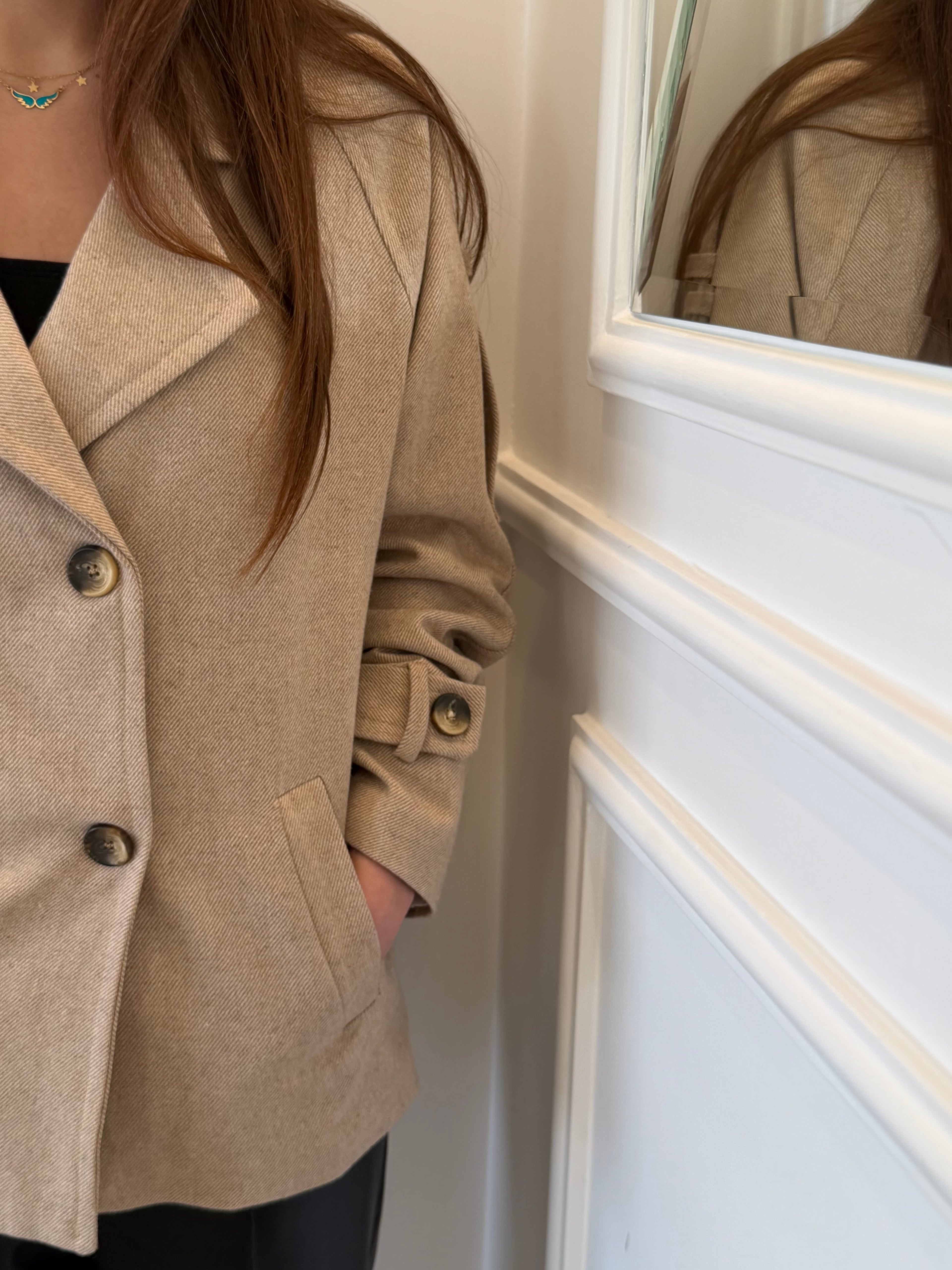 Pea beige jacket