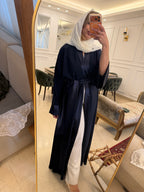 Belted basic abaya