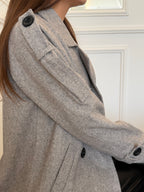 Pea grey coat
