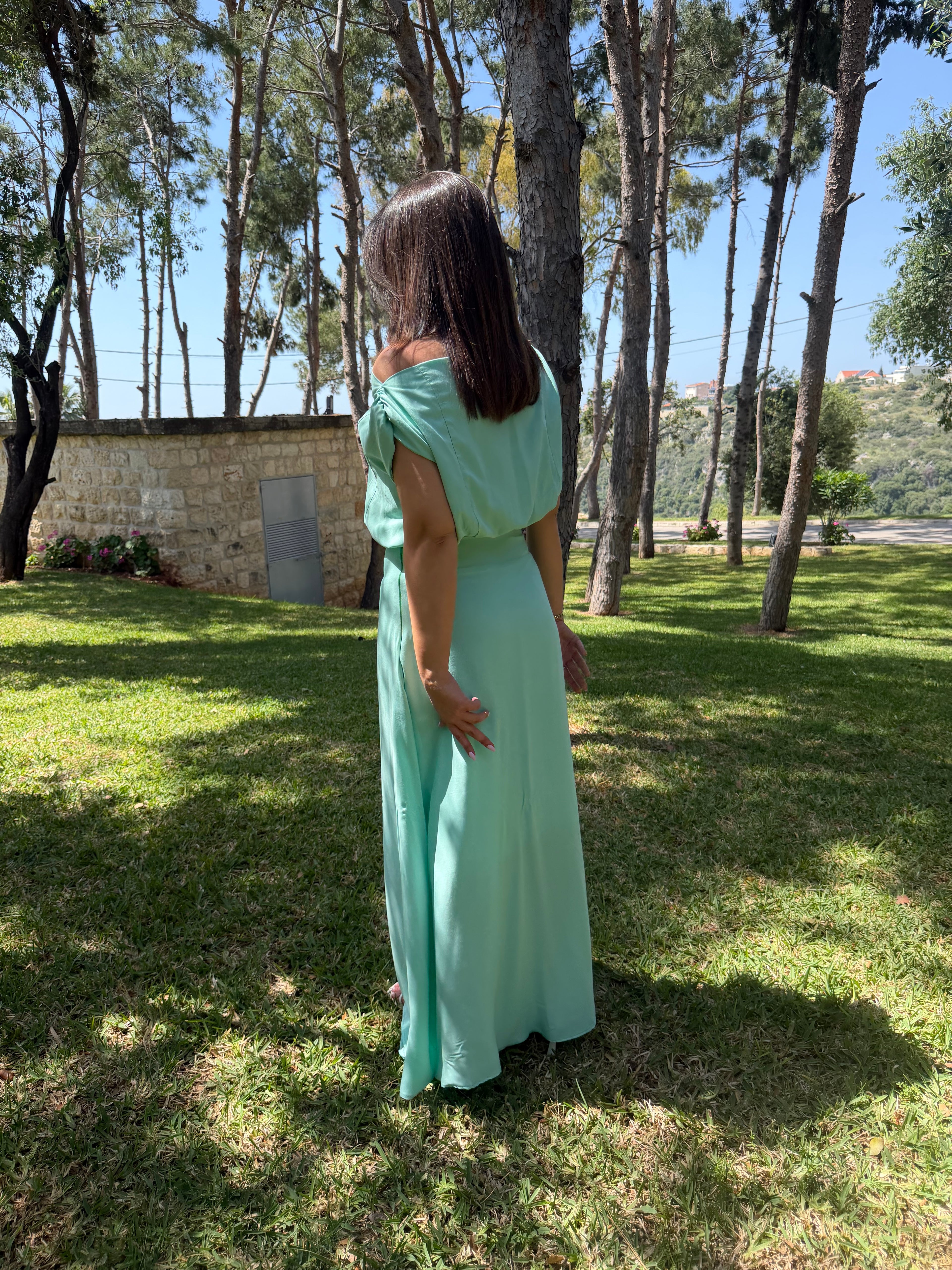 Aqua glow ensemble